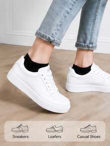 30/20/15/1 Pair Simple Striped Women's Ankle Socks And Mid-Calf Socks, Simple And Comfortable - Multicolor - View 5