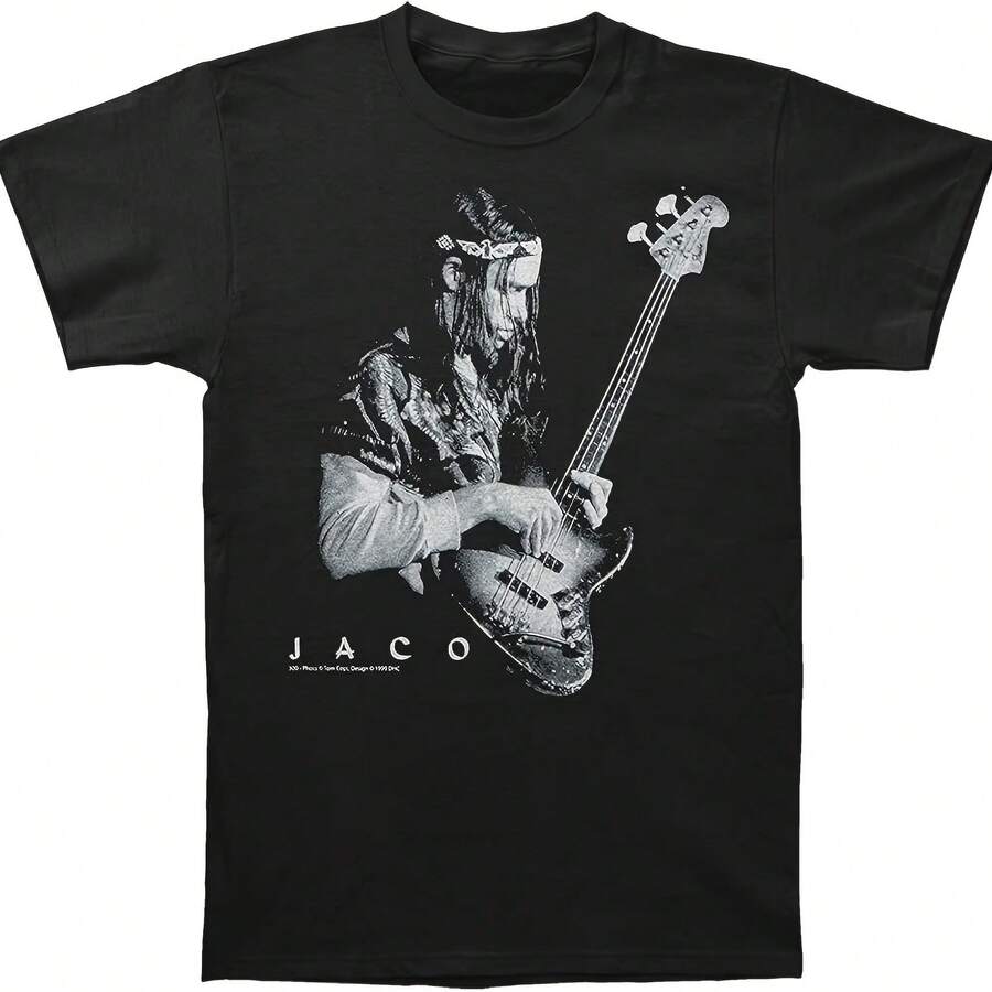 Jaco Pastorius Men's T Shirt Black - Black - View 1