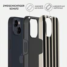 12 Mini Handyhülle – Unisex-Hybrid-Schutzhülle mit stoßfestem TPU und kratzfester Außenseite, mit erhöhten Bildschirmrändern und stilvollem Design. - Weiß 16 - Übersicht 2