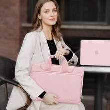 360 Protective Laptop Case, 13- Laptop Sleeve Compatible With MacBook Neo/Air 13.6/Pro 13/Pro 14, HP   , Computer Bag With Front Raised Pocket And Belt - 查看 7