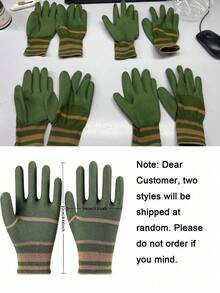 6/12 Pairs Nylon Non-Slip Gloves, Lightweight Suitable For Cycling, Fishing, Camping And Outdoor Activities - Mesh Back Breathable - Unisex - All Season Gloves, High-Quality Outdoor Leisure Gloves - Multicolor - View 7
