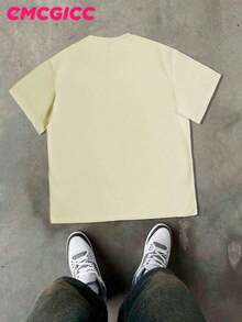 Women T-Shirts - 杏色 - 查看 3