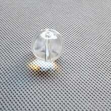 Pieces/Lot 22mm Round Glass Loose Transparent Beads 22mm Glass Beads - C - View 1