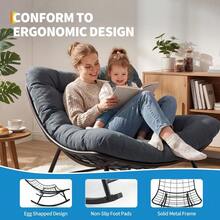Hammock Chairs - 1 Seater Dark Gray - View 7