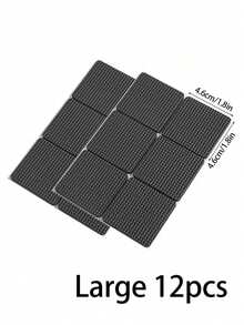 30pcs Anti-Noise Chair Leg Protectors, Non-Slip Furniture Pads, Suitable For Dining Chairs And Tables, Metallic Finish - Other Types, Create A Quiet Home Environment - Multicolor - View 9
