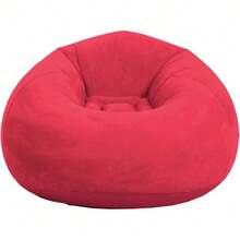 1pc Inflatable Single-Seat Sofa, Spherical Inflatable Bean Bag Chair, Indoor/Outdoor Relaxing Sofa, Slouchy Sofa Inflatable Mattress, Living Room Decor, Leisure Recliner - Multicolor - View 13