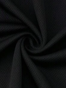 Camiseta de Secado Rápido para Actividades al Aire Libre - Negro - Ver 6