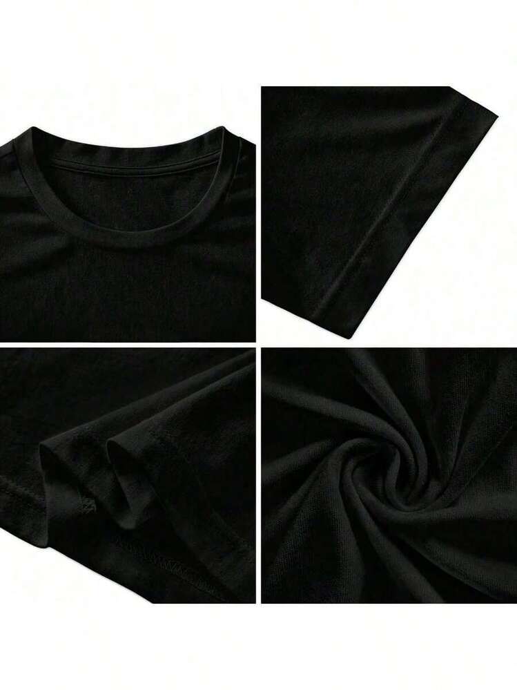 Women T-Shirts - màu đen - Xem 4
