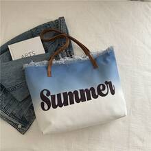 Bolso de mano moderno y versátil para mujer, estilo casual elegante con un toque de alta gama, bolso de hombro estiloso ideal para ir de compras, nuevo bolso de playa con borlas de gran capacidad 2026, bolso de hombro para mujer, bolso casual popular para mujer este año. - Rosa - Ver 12