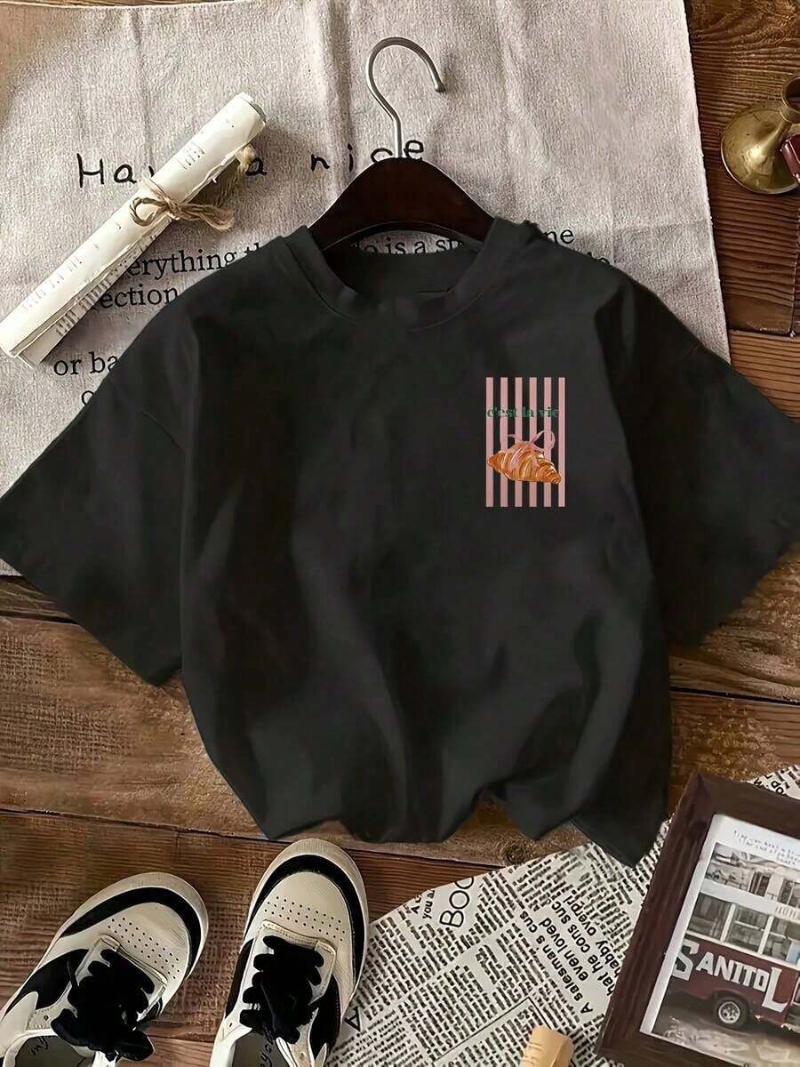 Women T-Shirts - Black - View 1