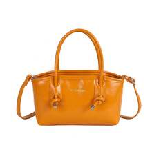 Bolso de mano moderno y versátil para mujer, estilo casual elegante con un toque de alta gama, bolso de hombro estiloso ideal para ir de compras, nuevo bolso tote pequeño y elegante para mujer 2026, nuevo bolso francés de nicho para ir al trabajo, bolso de hombro y bandolera de gran capacidad. - Negro - Ver 7