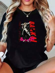 Women T-Shirts - Black - View 8