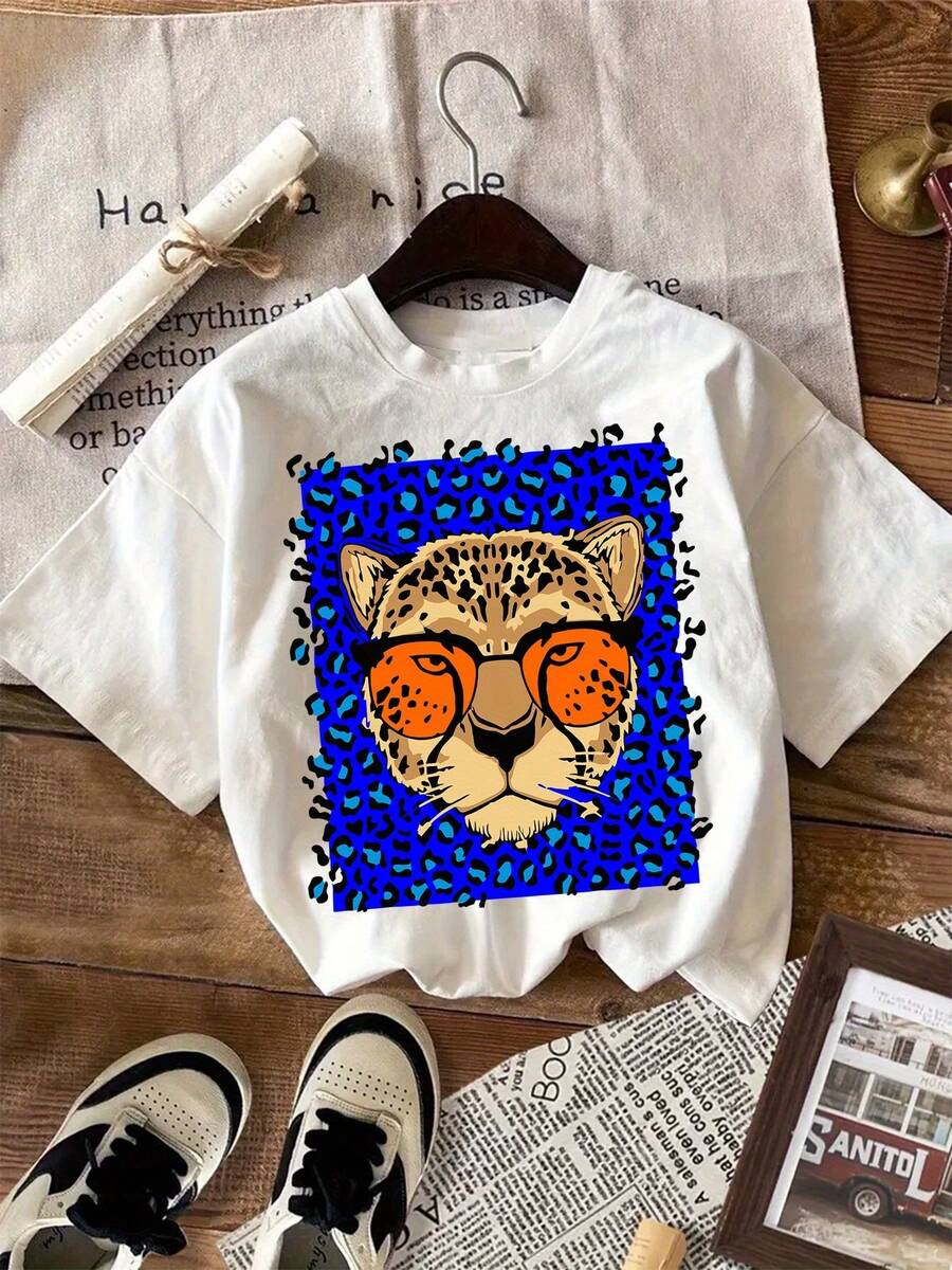 Women's T-Shirt For Spring And Summer - 白色 - 查看 1