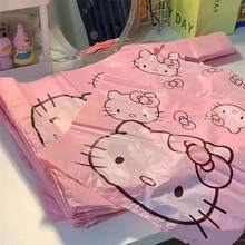 Hello Kitty 外觀設計 25/50/PET 多功能垃圾袋，提供大、中、小三種尺寸，適用於客廳、臥室、浴室和廚房，也可作為禮品袋或收納袋使用 - 查看 7