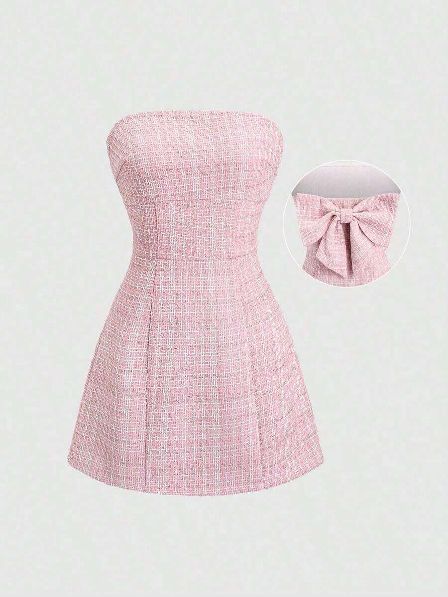 Women Midi Dresses - Rosa - View 1