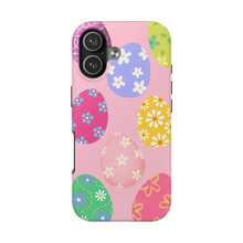 Funda de teléfono con diseño de huevo de Pascua lindo en estilo primaveral - Diseño floral pastel, accesorio primaveral divertido y festivo, regalo perfecto de Pascua - Blanco - Ver 7