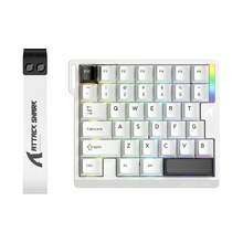 ATTACK SHARK M36HE Wired Gaming Keyboard: Single-Handed Keyboard, 8K Polling Rate, 128-Zone Scanning, 0.01ms RT Precision, 0.1ms Response Time, Custom Magnetic Fully Fluorinated Switches, Hot-Swappable Keycaps, Fashionable Compact Design - View 14