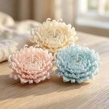 Chrysanthemum Flower Candle Mould, Silicone Resin & Plaster Molds,DIY Epoxy Resin Casting Supplies, Clay Making Tools For Aromathe, Easy Demolding Reusablerapy Candle Home Decor - 1pcs - View 1