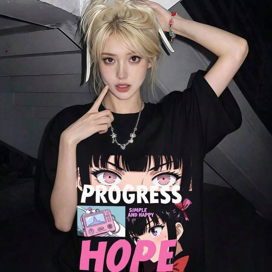 Women T-Shirts - Black - View 1