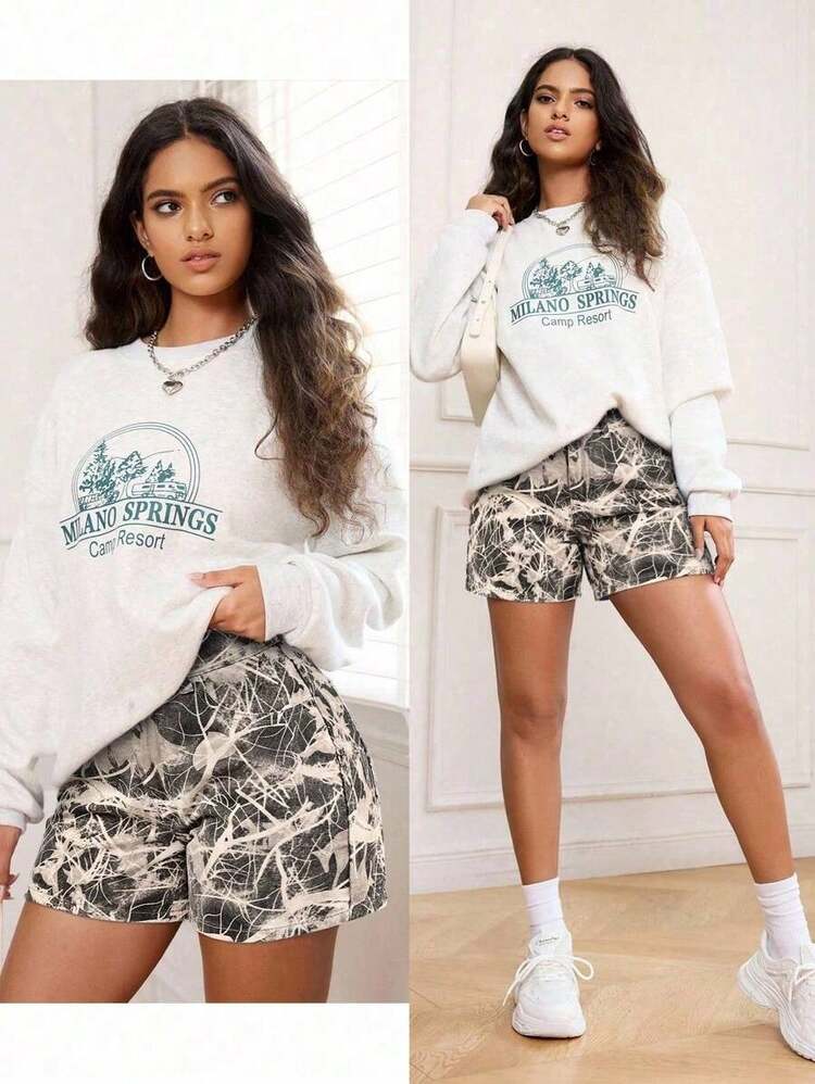 Women Two-Piece Outfits - 彩色 - 查看 1