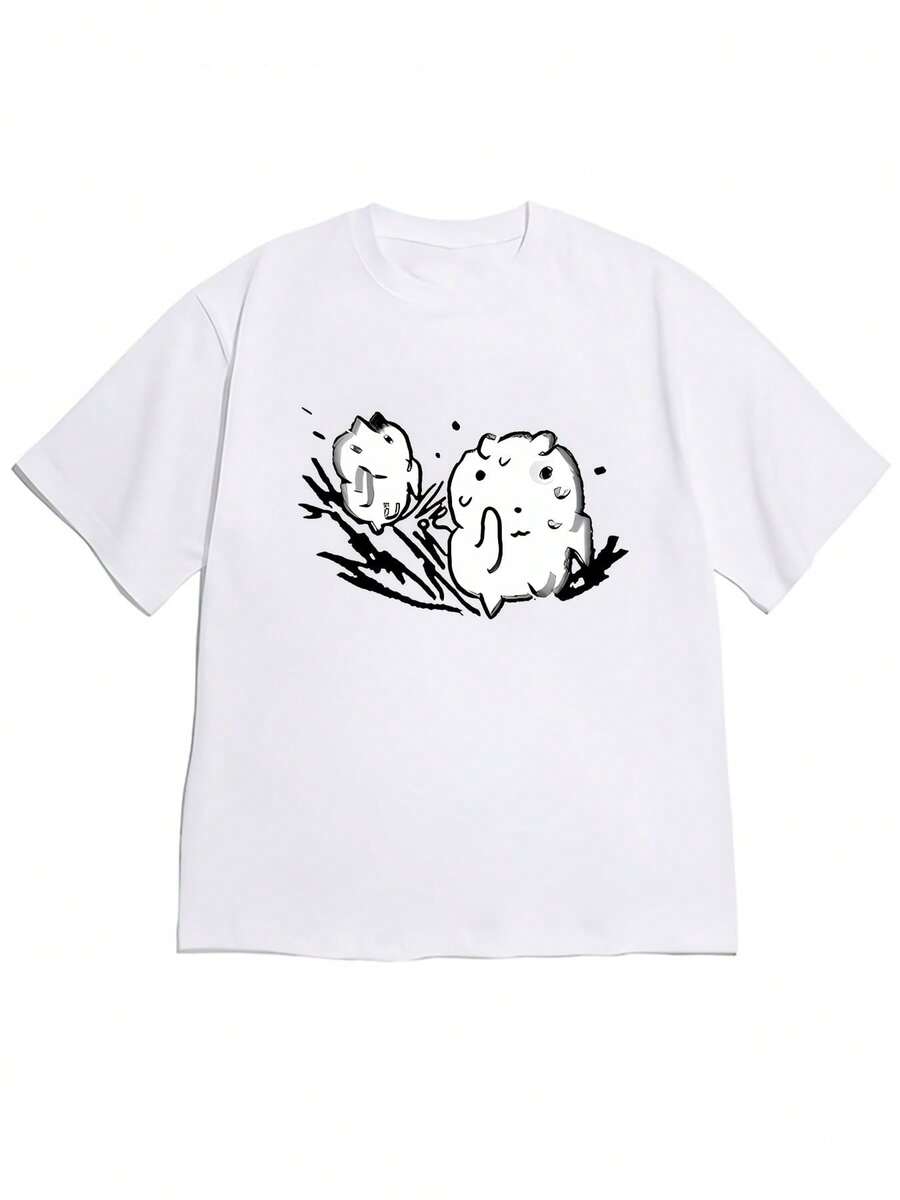 Women T-Shirts - White - View 1
