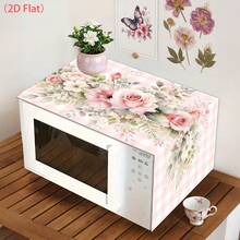 1 buah Penutup Debu Microwave Motif Bunga Matahari/Kucing Dapur/Kupu-kupu Bunga yang Elegan, Berbagai Pilihan Motif, Penutup Pelindung Debu yang Dapat Dicuci, Dekorasi Peralatan Dapur, Dekorasi Rumah, Dekorasi Dapur, Dekorasi Peralatan Rumah Tangga, Dekorasi Rumah, Mudah Dibersihkan, Tahan Noda - MultiWarna - View 11
