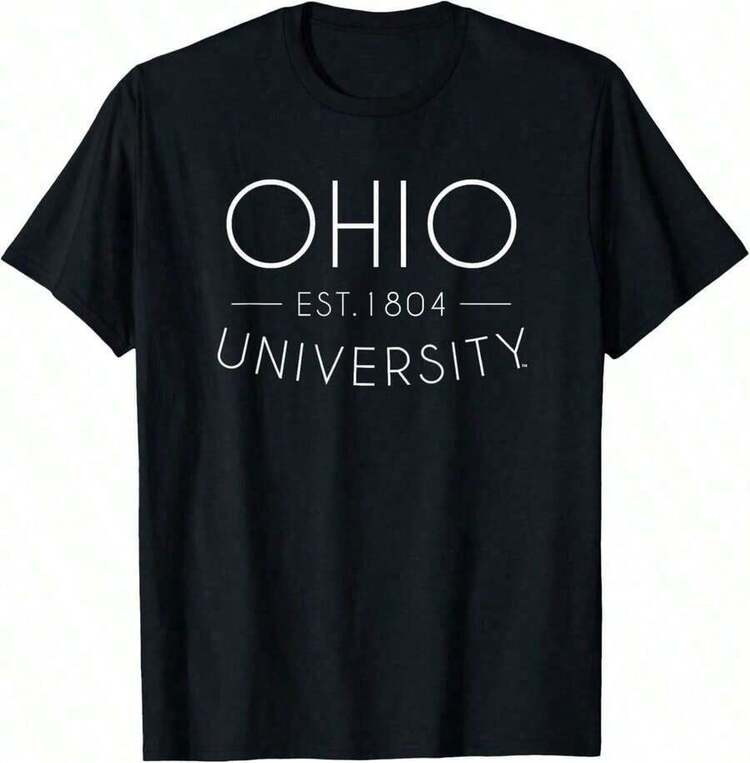 Men's Fashion T-Shirt Spring/Summer, Plus Size, Plain, Old Dominion University ODU Monarchs Alumni - Màu vàng - Xem 1