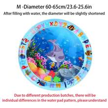 Alfombrilla de agua redonda/cuadrada para juego de gatos, cama de agua para mascotas, esterilla de enfriamiento de verano para gatos/perros, oasis de agua para juego de animales, esterilla de cama de agua, refrescante y cómoda - Multicolor - Ver 14