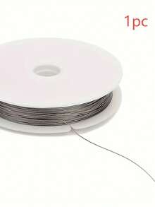 0.3-0.8mm Stainless Steel Beading Wire - DIY Jewelry Making Supplies, Suitable For Bracelets, Necklaces, And Craft Accessories - Steel Wire - View 5