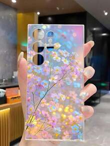 1 Piece Soft Phone Case With Fashionable Tulip Flower Design, Compatible With Huawei, Honor, Galaxy, 12T, 13T - 透明 9 - 查看 5