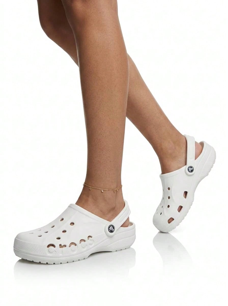 Crocs Baya Unisex Clog White 10126-100 - White - View 1