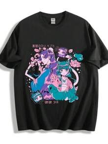 Women T-Shirts - Black - View 1