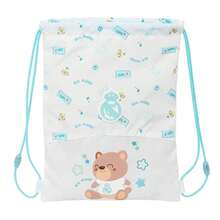 | Junior Backpack Real Madrid Preschool Unisex, Nursery Backpack With Drawstrings And Anti-Strangulation Reliable Closure, Inner Pocket With Zipper, White Color, One Size, School - Multicolor - View 2