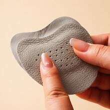 1-5 Pairs Soft Shock-Absorbing, Sweat-Absorbing, Anti-Slip Leather Forefoot Pads For High Heels, Suitable For Summer Sandals, Self-Adhesive Invisible Forefoot Pads - Apricot - View 4
