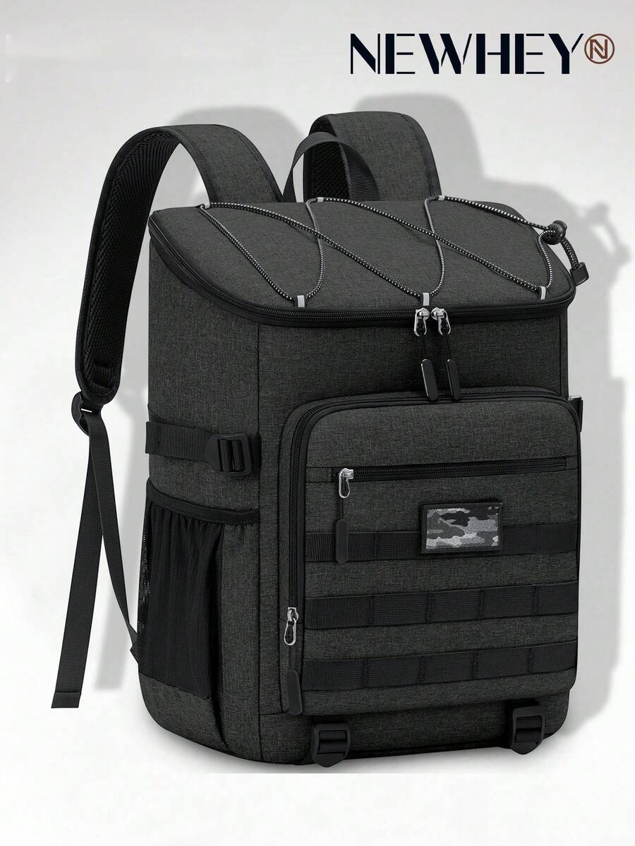 NEWHEY 30L 防水保溫便當包 大容量戶外野餐背包 耐用輕量保冷袋 適合上班、露營、野餐、海灘、徒步