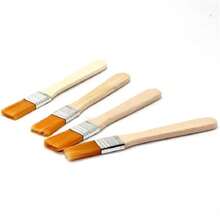 3pcs Wooden Brush Computer Motherboard Dust Removal Keyboard Cleaning Mobile Phone Maintenance Tool Paint Brush Cleaning Brush - A - View 5
