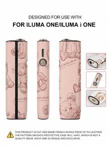 1PC For IQOS ILUMA ONE/ILUMA I ONE/New Iluma I One/ILUMA/ILUMA I /ILUMA PRIME/Iluma I Prime 20 HeatSticks BoX Series Protective Case, Fashionable Minimalist Cartoon Pattern Portable Storage Leather Sleeve, Full Protection Anti-Drop Anti-Fingerprint Wear-Resistant High-End Texture Hard Shell Soft Leather Dual Protection, Perfect Gift Choice, High-End Protective Shell, Unisex Fashion Accessory, Fashionable Patchwork Personalized Appearance Decoration, Business Casual Versatile Style, Precise Hole Position Perfect Fit, Couple Style Unisex, Iqos Series Dedicated Protective Shell, TEREA Storage Box - Brown Bear - View 31