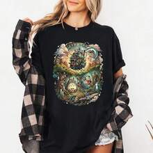 Women T-Shirts - Black - View 1