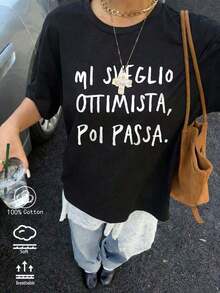 Women T-Shirts - Black - View 1