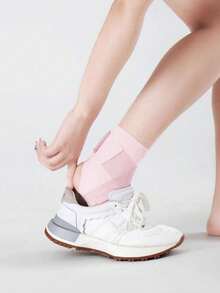Ergonomic Sports Protective Gear With Cross Elastic Strap And Open Heel Design Ultra-Thin Ankle Support For Men Women Athletes Comfortable Ankle Support Strap Perfect For Running Gym Workout In Shoes During Travel Season Ankle Supports - Multicolor - View 5