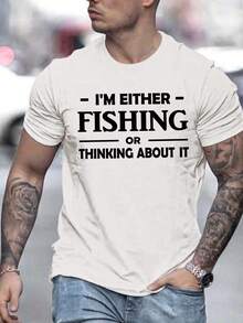 Fashion Sports Daily Casual Men's Clothing T-Shirt - 黑色 - 查看 1