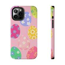 Funda de teléfono con diseño de huevo de Pascua lindo en estilo primaveral - Diseño floral pastel, accesorio primaveral divertido y festivo, regalo perfecto de Pascua - Blanco - Ver 6