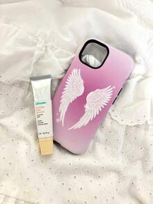 24h Shipping From DE  23 24 25 26Cute Pink Angel Wings  Y2K Phone Case,  17, Aesthetic Protective  Cover, Stylish Phone Accessory, Unique Gift, Cool Phone - 1 Piece Of Picture Color - View 2