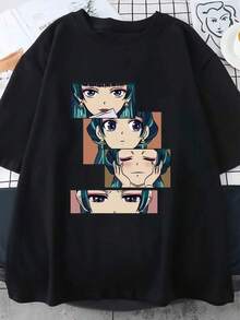 Women T-Shirts - Black - View 1