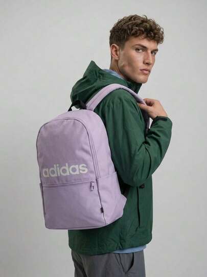 Adidas Classic Daily Women Backpack Powder Plum / White