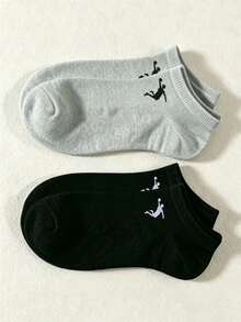 1/9/15/30 Pairs Unisex Basketball Pattern Invisible Socks, Soft & Breathable, Moisture-Wicking, Suitable For Various Occasions Like Sports, Casual, Business, All Seasons - Multicolor - View 4