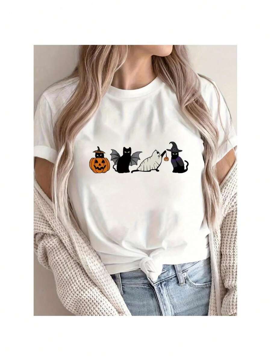 Women T-Shirts - White - View 1