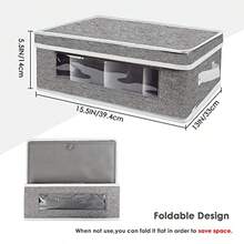 homyfort Caja para organizador contenedores porcelana con divisores para 12 café y té resistente y apilable - Gris - Ver 6