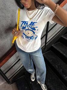 Women T-Shirts - White - View 3