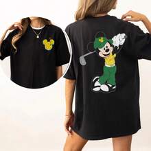 Disney Unisex T-Shirt T-Shirts For Men, Women And Children  Mickey Mouse Golf Tournament Shirt, Disney Golf Tshirt, Golf Tournament Tee, Golf Party Tee, Disneyland Family Trip - màu đen - Xem 1